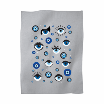 Evil Eye Personalised Tea Towel