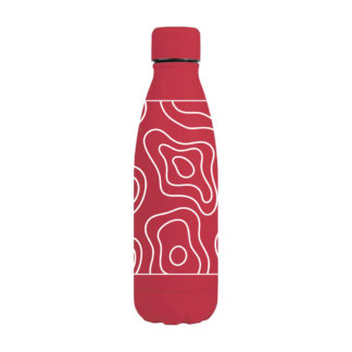 Abstract Personalised Metal Bottle