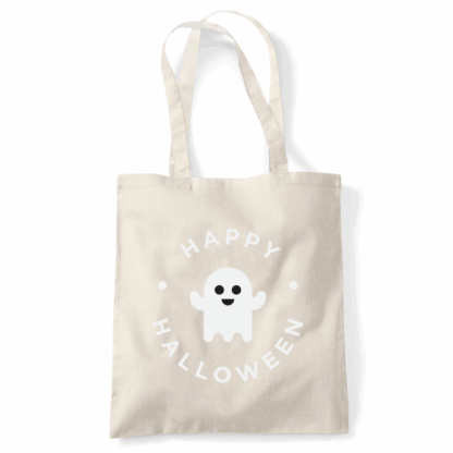 Happy Halloween Ghost Personalised Cotton Tote Bag - Image 6