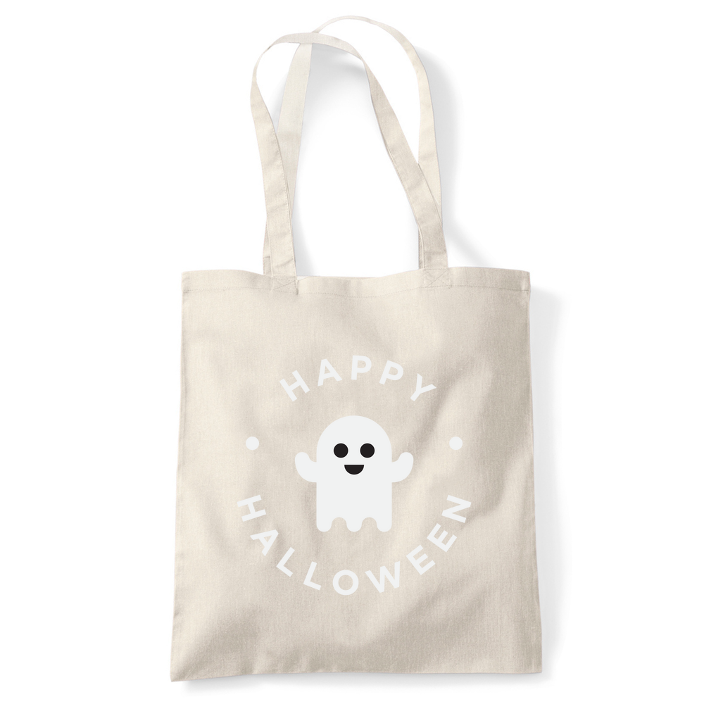Happy Halloween Ghost Personalised Cotton Tote Bag - Image 6
