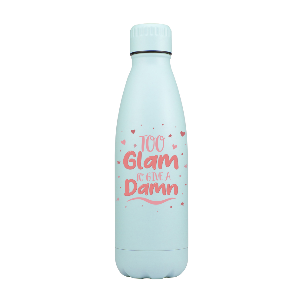 Too Glam To Give A Damn Personalised Metal Bottle - Image 4