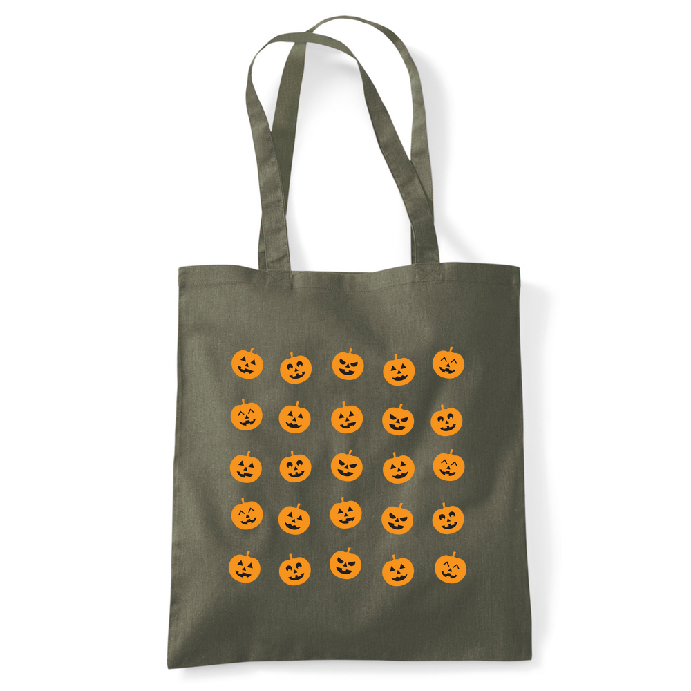 Pumpkins Personalised Cotton Tote Bag - Image 42