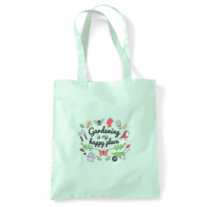 Gardening is my Happy Place Tote Bag - Image 34