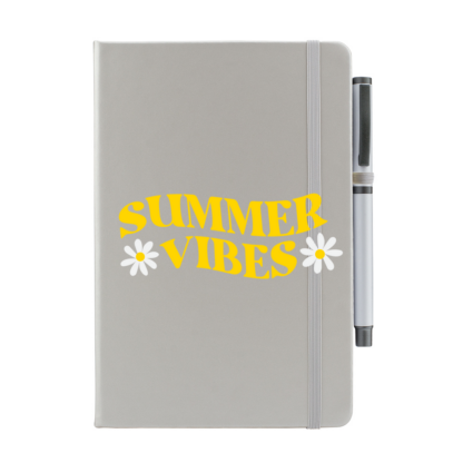 Summer Vibes Personalised Notebook with Pen - Image 9