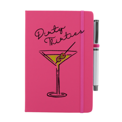 Dirty Thirties Personalised Notebook with Pen - Image 3