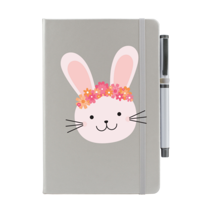 Rabbit Personalised Notebook with Pen - Image 10