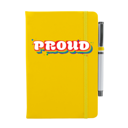 Proud Personalised Notebook with Pen - Image 10