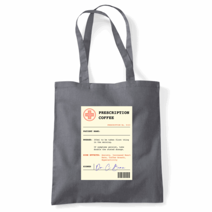 Coffee Prescription Personalised Tote Bag - Image 10