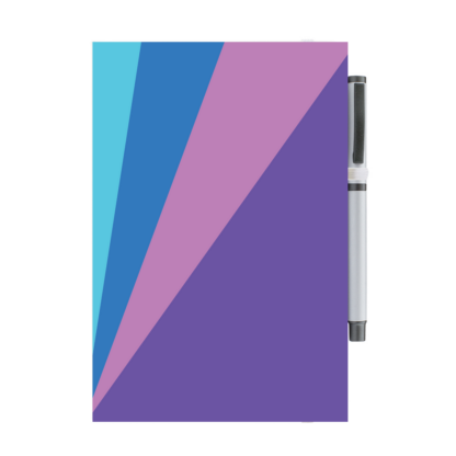 Multicolour Personalised Notebook with Pen - Image 3