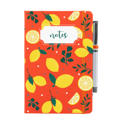 Lemons Notebook with Pen - Image 13
