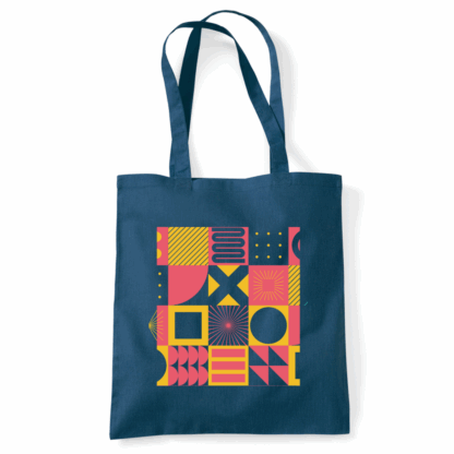 Square Patterns Tote Bag - Image 19