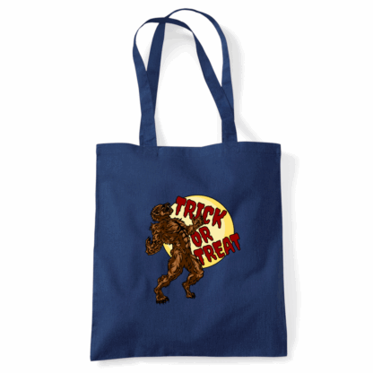 Trick or Treat Werewolf Personalised Tote Bag - Image 2