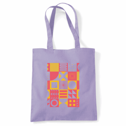 Square Patterns Tote Bag - Image 23
