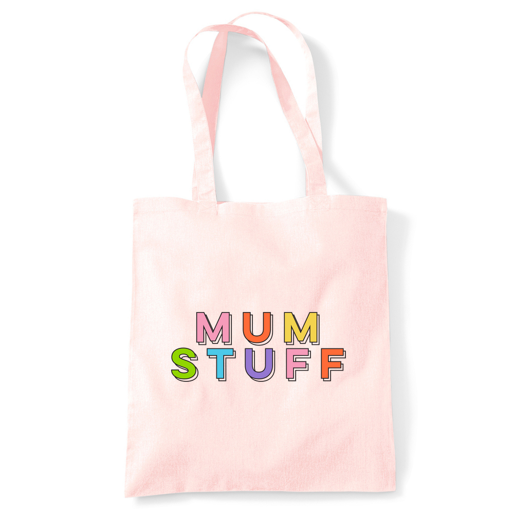 Mum Stuff Personalised Organic Cotton  Tote Bag - Image 22