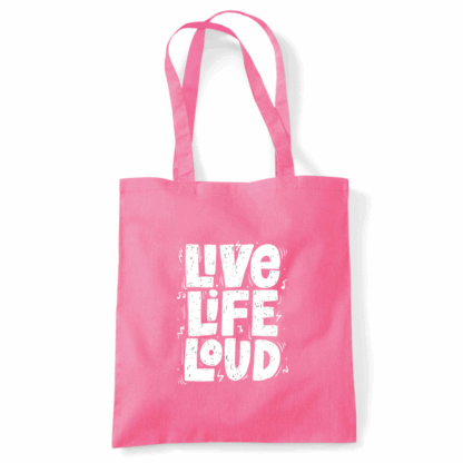 Live Life Loud Tote Bag - Image 6