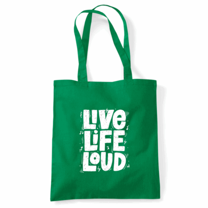 Live Life Loud Tote Bag - Image 40
