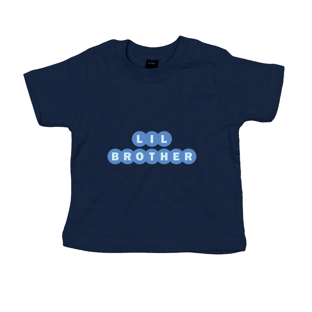 Lil Brother Personalised Baby/Toddler T-Shirt - Image 5