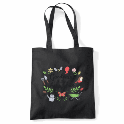 Gardening is my Happy Place Tote Bag - Image 40