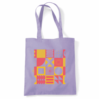 Square Patterns Tote Bag - Image 23