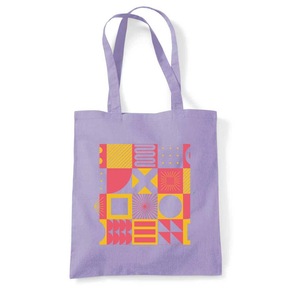 Square Patterns Tote Bag - Image 23