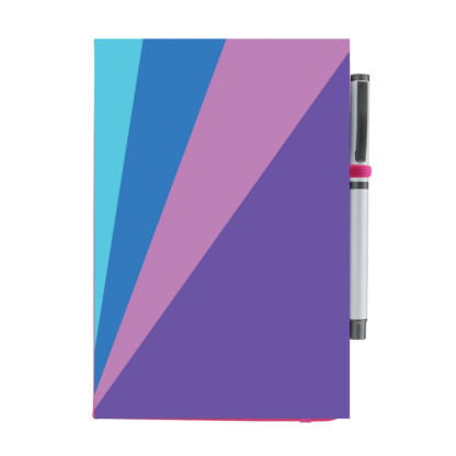 Multicolour Personalised Notebook with Pen - Image 9