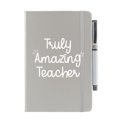 Truly Amazing Teacher Personalised Pen & Notebook Set - Image 12