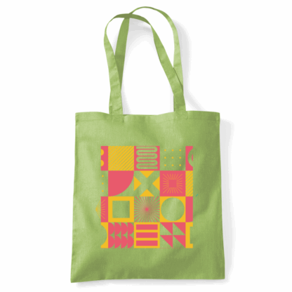 Square Patterns Tote Bag - Image 38