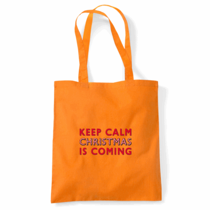 Keep Calm Christmas Is Coming Tote Bag - Image 15