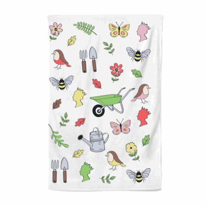 Gardening Personalised Tea Towel