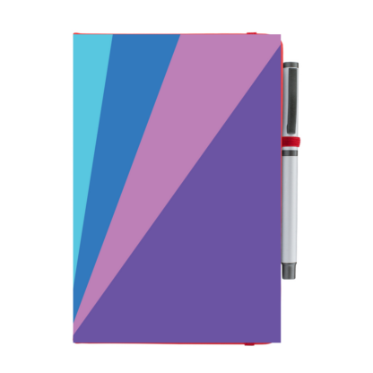 Multicolour Personalised Notebook with Pen - Image 8