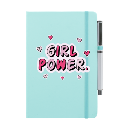 Girl Power Personalised Notebook with Pen - Image 14