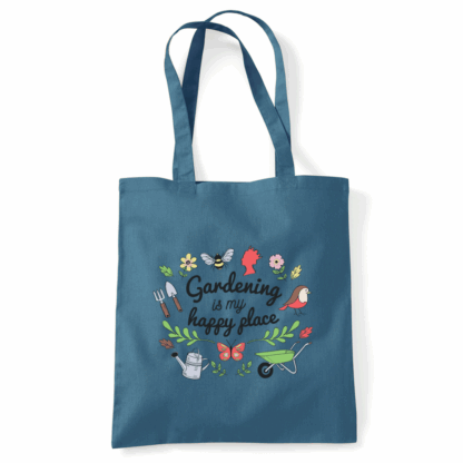 Gardening is my Happy Place Tote Bag - Image 6