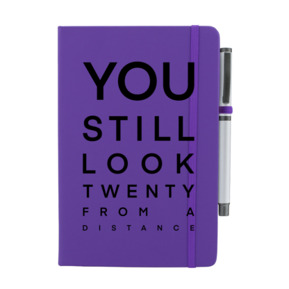 You Still Look Twenty Personalised Notebook with Pen - Image 3