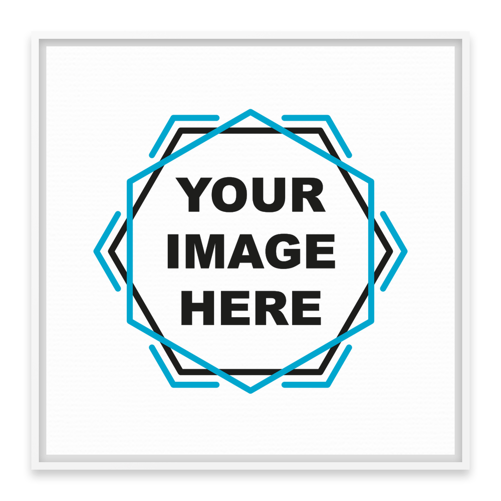 Custom White Framed Canvas - Square - Image 6