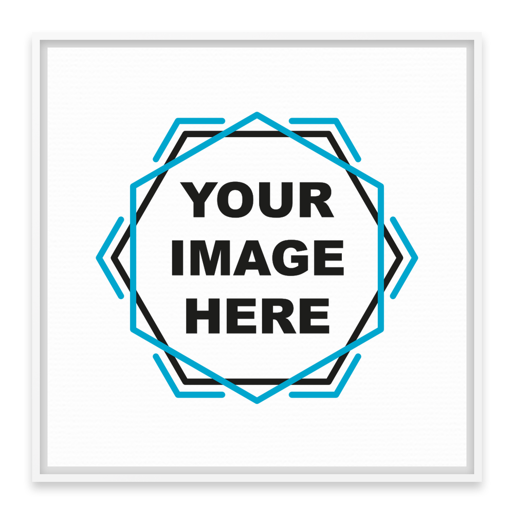 Custom White Framed Canvas - Square - Image 6