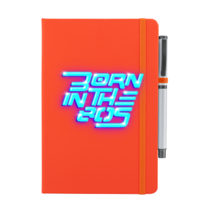 Born in The 80s Personalised Notebook with Pen - Image 8
