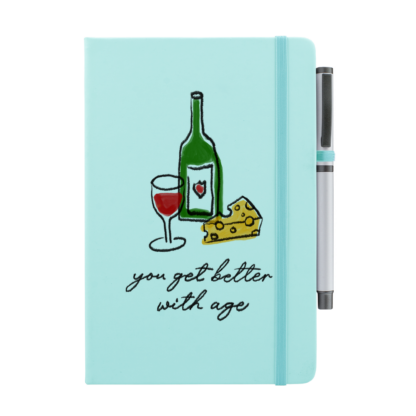 You Get Better With Age Personalised Notebook with Pen - Image 14