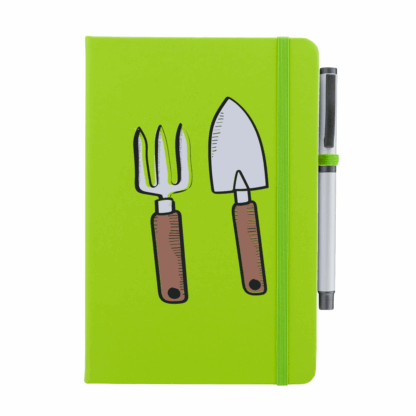 Gardening Tools Personalised Notebook and Pen - Image 14