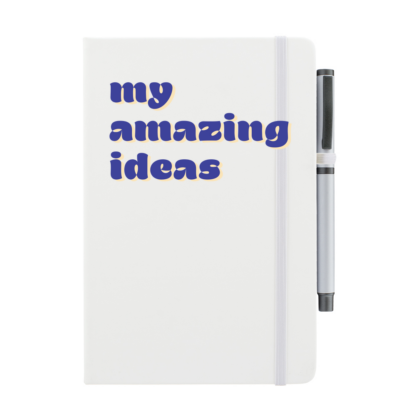 My Amazing Ideas Notebook with Pen - Image 3