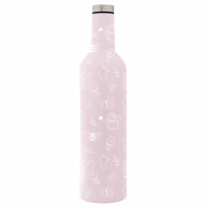 Gardening Pattern Flask Bottle - Image 3