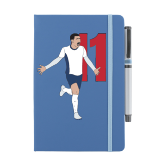 England Number 11 Personalised Notebook & Pen