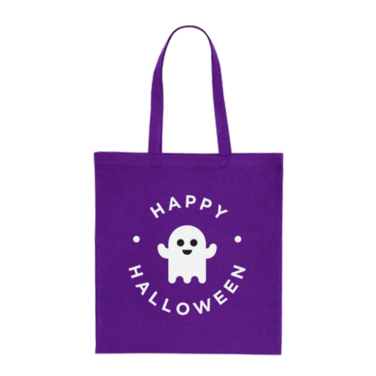 Happy Halloween Ghost Personalised Cotton Tote Bag - Image 11