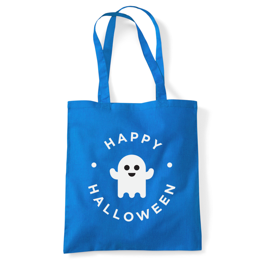 Happy Halloween Ghost Personalised Cotton Tote Bag - Image 20