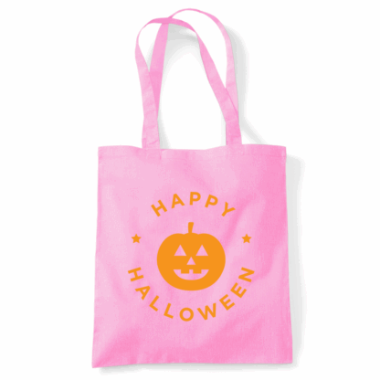 Happy Halloween Pumpkin Personalised Tote Bag - Image 28