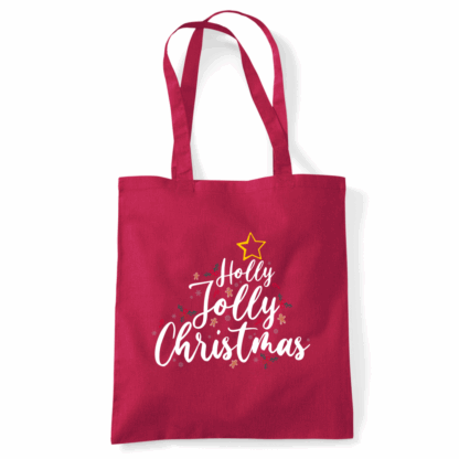 Holly Jolly Christmas Tote Bag - Image 32