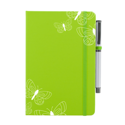 Butterflies Outlines Personalised Notebook with Pen - Image 13
