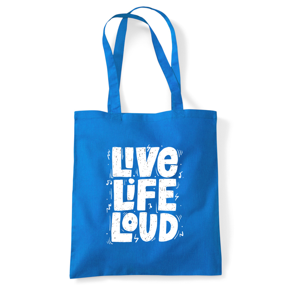 Live Life Loud Tote Bag - Image 20