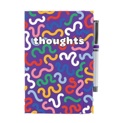 Thoughts Squiggles Notebook with Pen - Image 7