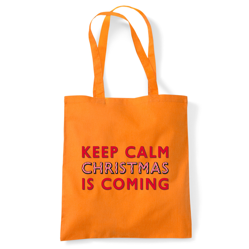 Keep Calm Christmas Is Coming Tote Bag - Image 15