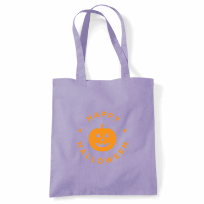 Happy Halloween Pumpkin Personalised Tote Bag - Image 23